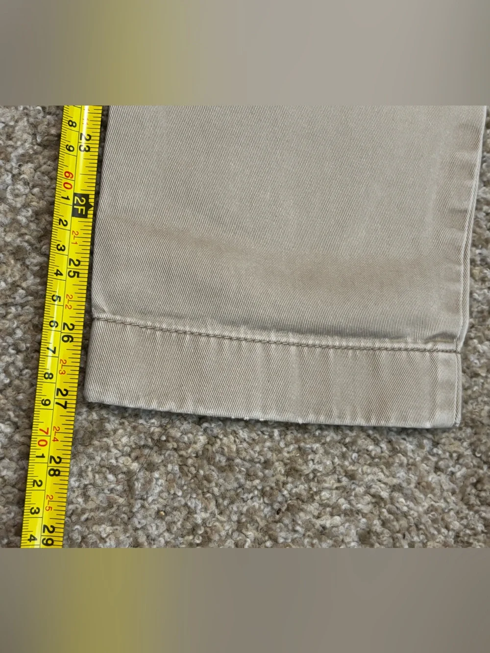 J. Crew The Driggs Men's Chinos in Khaki Tan